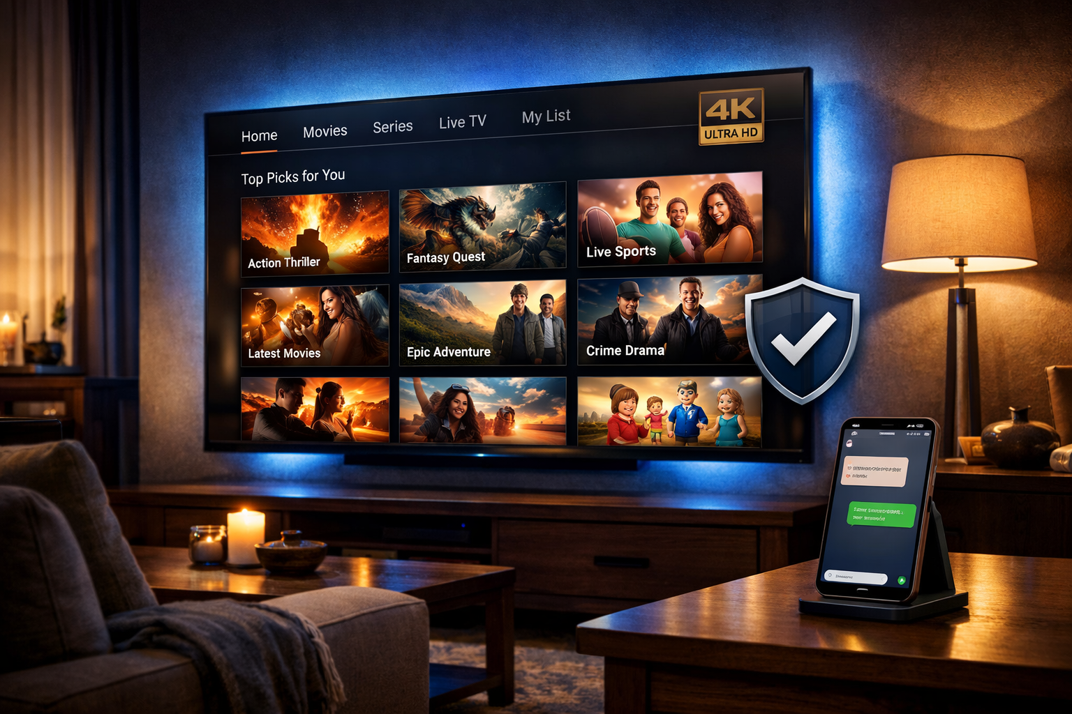 iptv nederland aanbieder streaming op smart tv in 4k kwaliteit